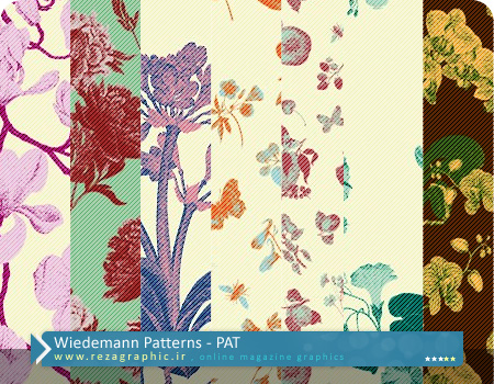مجموعه پترن - wiedemann patterns | رضاگرافیک